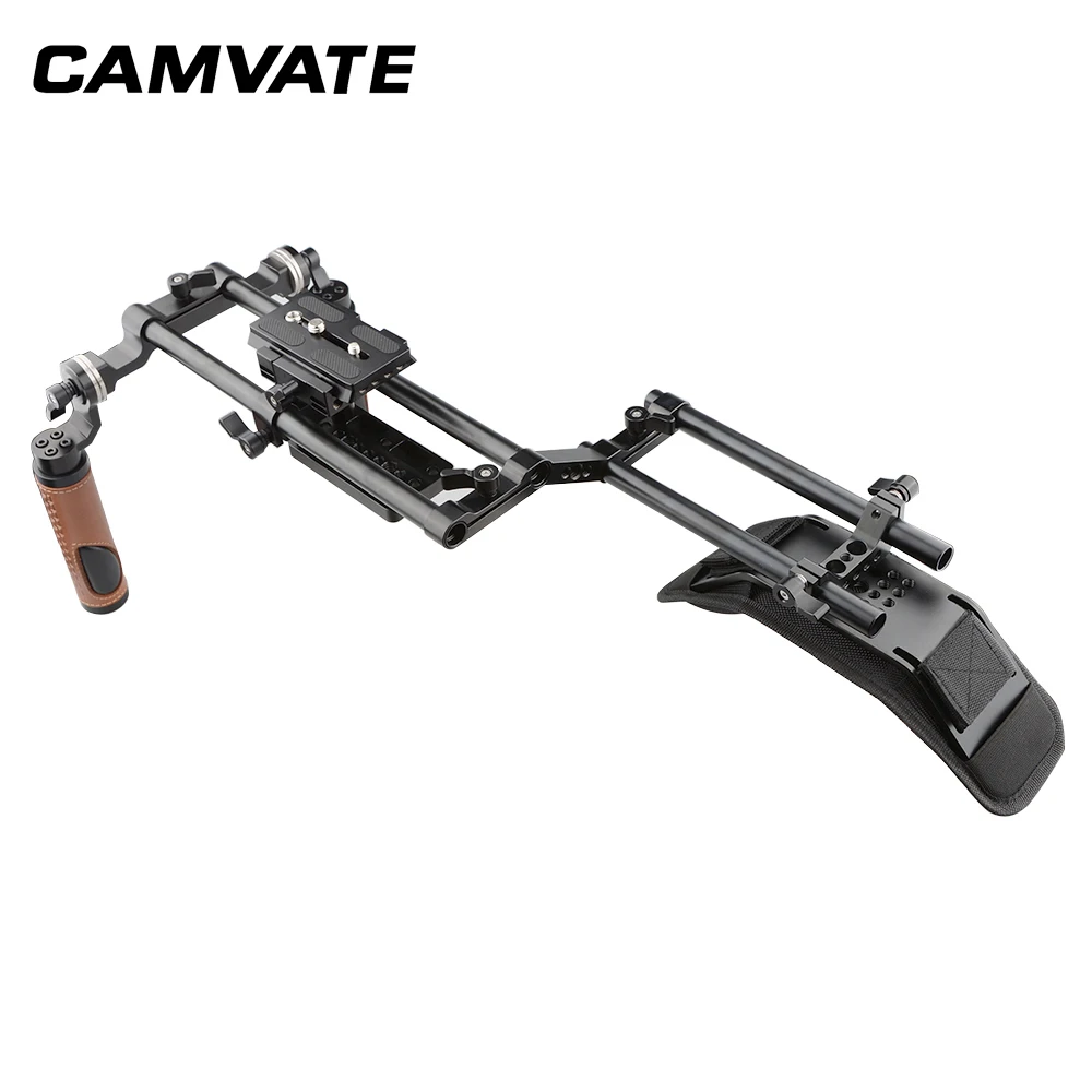 CAMVATE Camera Shoulder Rig With Foam Shoulder Pad
