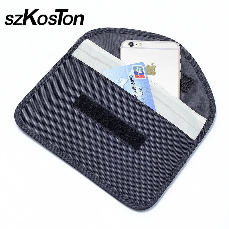 

Mobile Phone Signal Blocker Shielding Bag Pouch For Bank Card key Signal Blocking Bag Shielding Wallet Case For iPhone 8 6 5 4 7