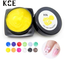 GRACEFUL 3D UV Sculpture Gel Coloured Nail Art Tip Creative Manicure Decoration Nail Gel NOV11