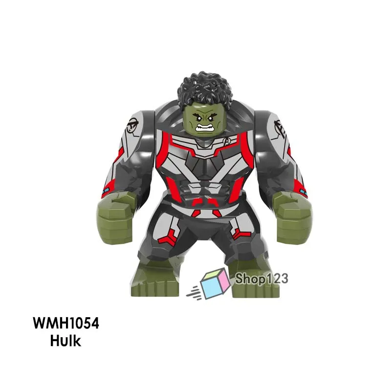 

Single Green Hulk Legoings Avengers 4 Endgame Thanos Thor Rocket Raccoon Iron Man Black Widow Building Blocks Figures Toys Gift