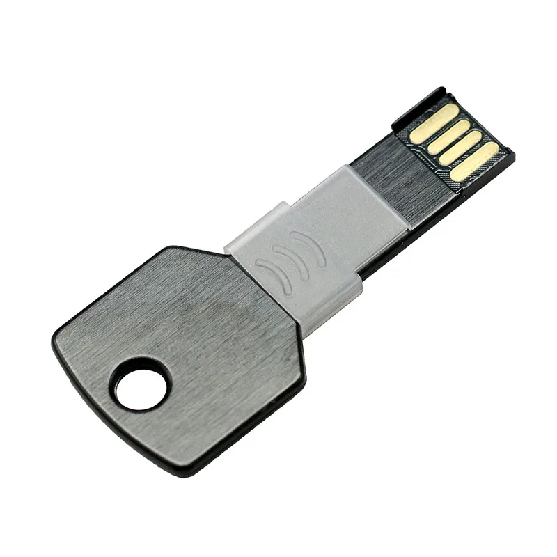 Мини-накопитель металлический алюминиевый ключ форма USB флэш-накопитель 8 ГБ 16 ГБ 32 ГБ 64 Гб USB карта памяти 128 ГБ Флешка флеш-накопитель