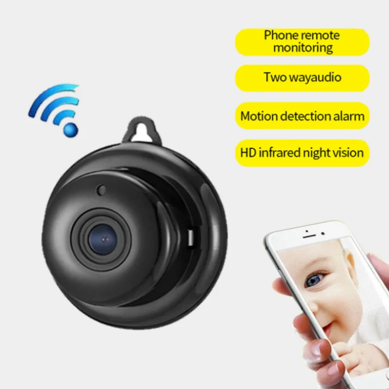 Gzszmm IP камера видеонаблюдения беспроводная мини wifi ночного видения CCTV домашняя