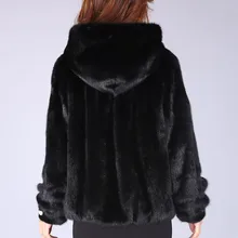 2016 new arrival women’s fur mink coat whole mink hooded short paragraph Puff coat Specials