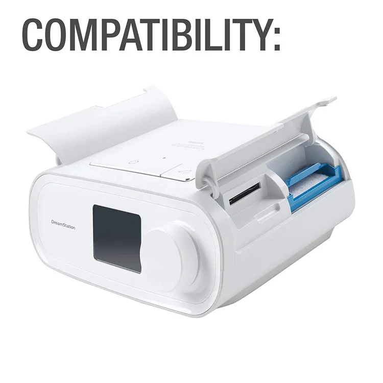Descartável do Filtro do Ventilador do Filtro de rp Descartável para a Máquina de Philips Algodão Ultra Fino Lavável Dreamstation Cpap ou 4 Algodão ultra fino descartável do filtro do