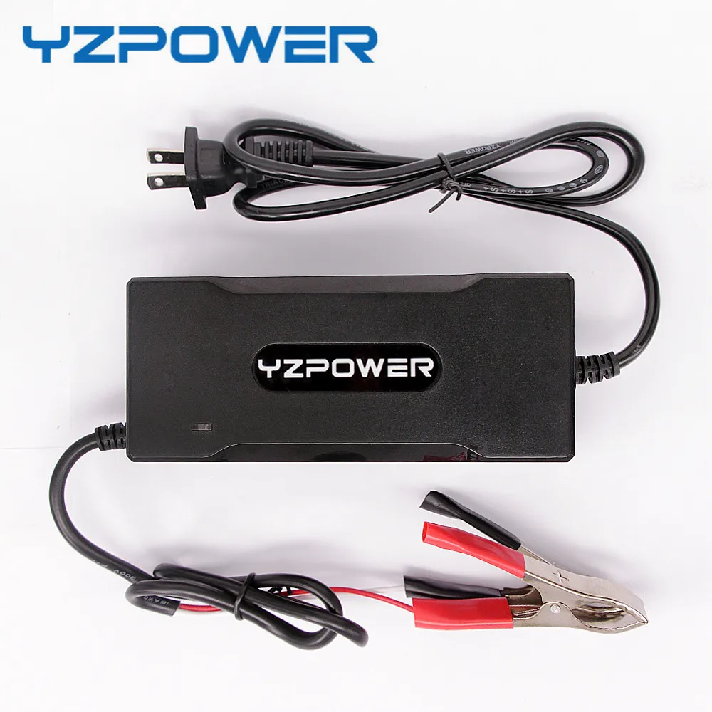 Зарядное устройство для литий ионной батареи YZPOWER 12 6 В 8 А аккумуляторная батарея