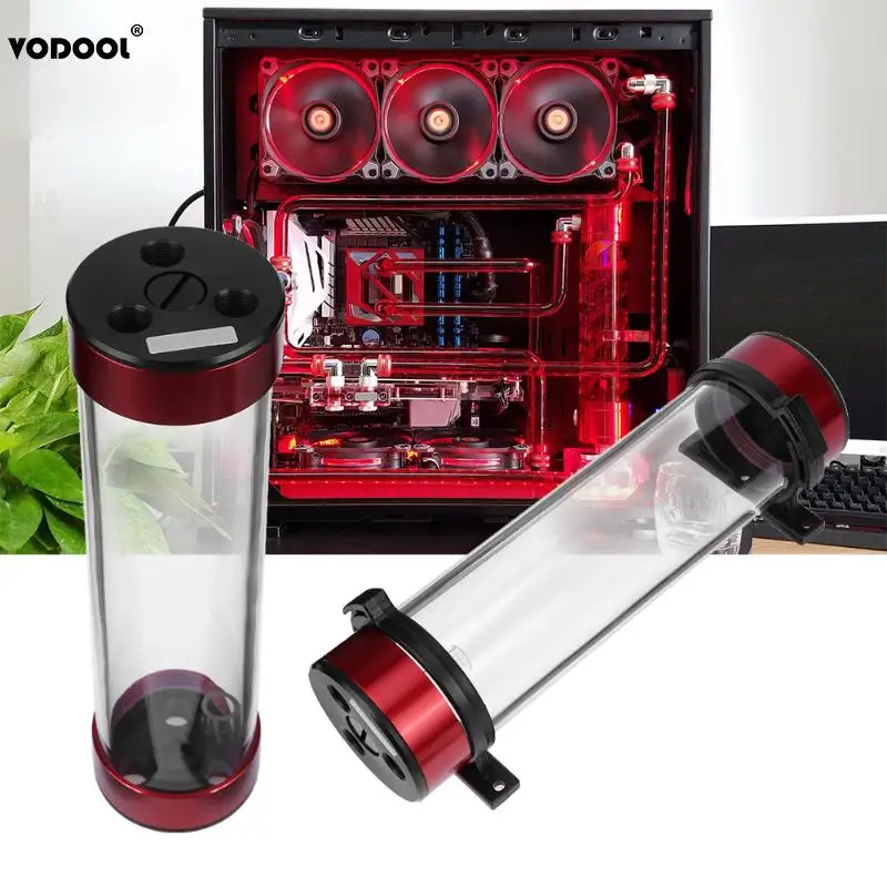 Цилиндрический резервуар для воды с резьбой G1/4 234 мм|cooling kit|water cooling kitwater |