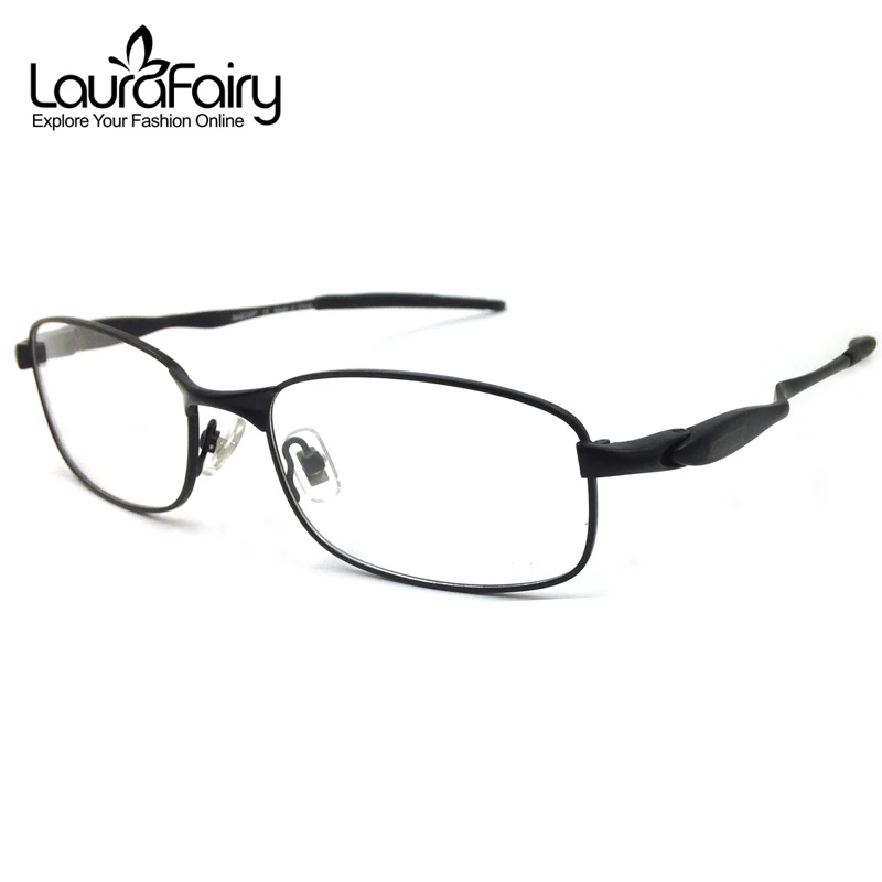

Laura Fairy Fashion Style Irregular Glasses Broken Line Temple Rubber Tips Eyewear Frame armacao de oculos de grau para mulher