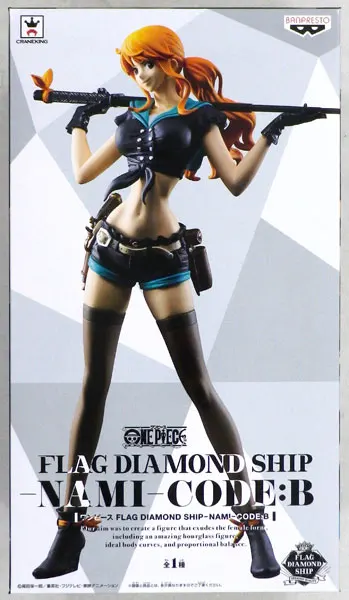 100% Оригинальный флаг Banpresto бриллиантовый корабль/Коллекционная Фигурка FDS код Nami: