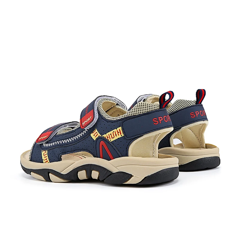 FONIRRA Fashion Designer Soft 2019 Kids Summer Sandals New Large Children's Shoes Hook&Loop Boys Beach Sandals Sport Sandals 653
