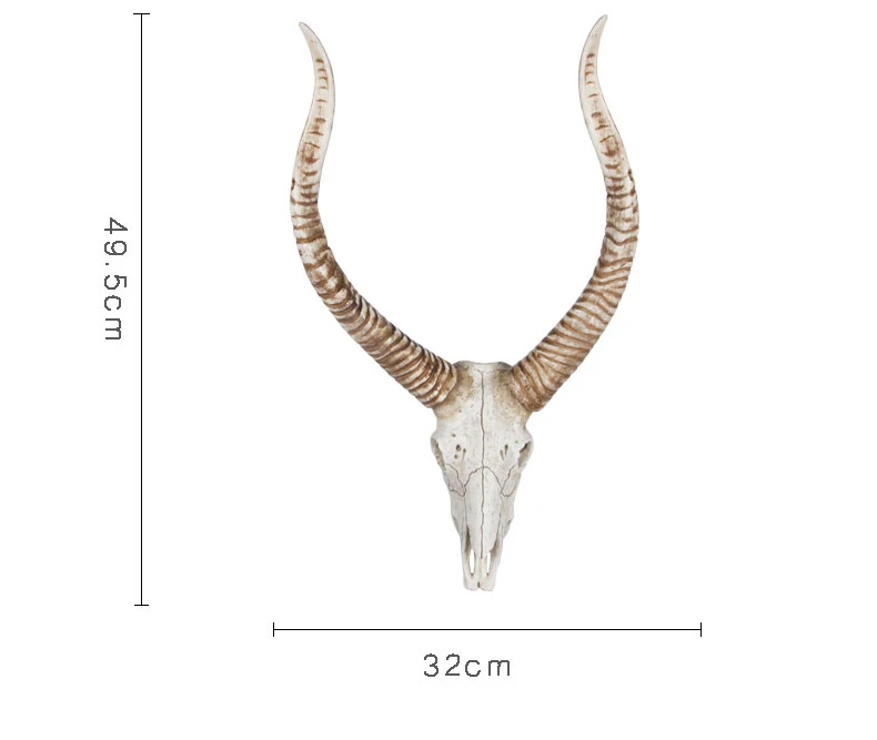 Американские оленьи рога(), череп на стену, ювелирные изделия, креативные подарки, украшение для дома, подарки из смолы