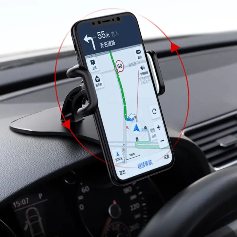 Vehicle Car Phone Holder Universal Auto Car Dashboard Cell Phone GPS Mount Holder Stand Phone Cradle Clip Car-styling