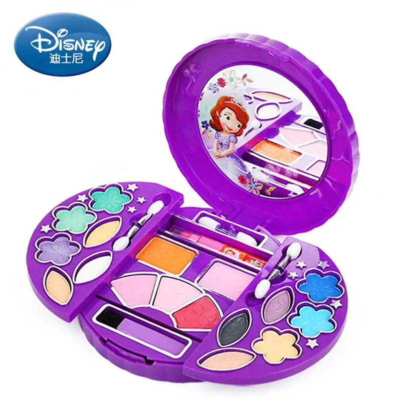 Disney-beb-s-Box-Set-de-maquillaje-los-cosm-ticos-Set-ni-os-ni-a-Princesa