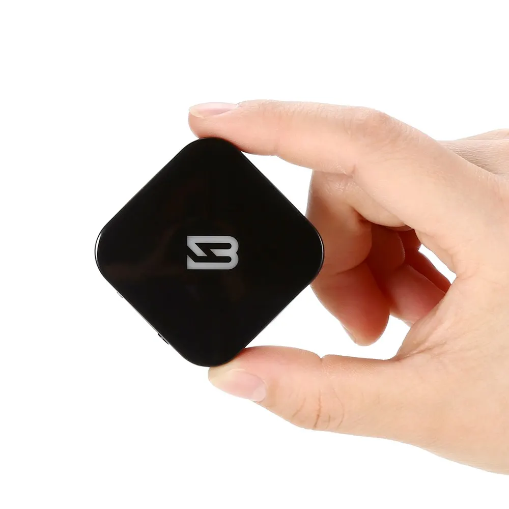 

Original BYZ BTI - 001 Bluetooth V4.1 Transmitter and Receiver 2-in-1 Bluetooth Receiver Black Lightweight LED Indicator