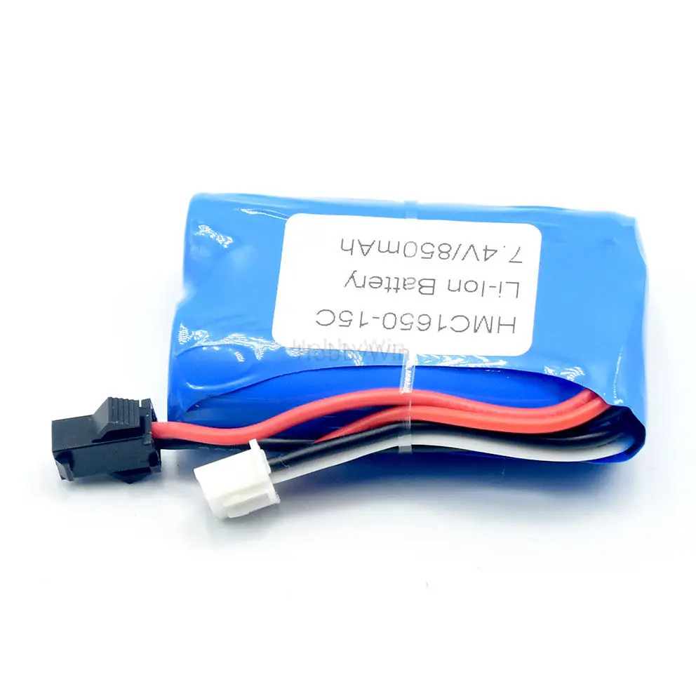 

2S 7.4V 850mAh 15C Battery SM-2P plug for RC Model Buggy Car Off-Road Crawler Truck Racing Boat