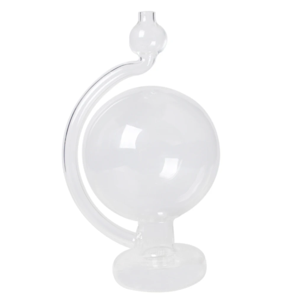 Home Analog Weather Station, Glass Barometer, Blue Spheres (5.9 inch x 3.5 inch)