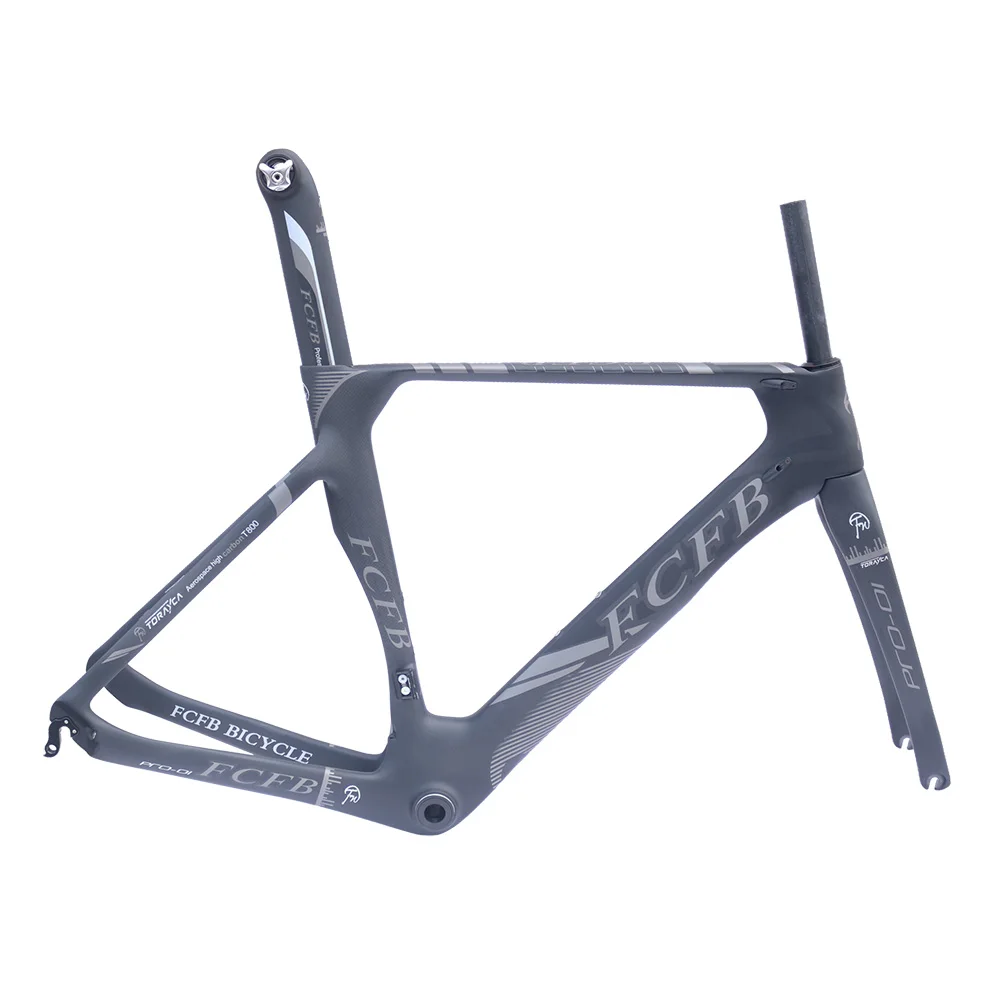2017 FCFB T800 carbon road frame Carbon Road font b Bike b font Frame Di2 Mechanical