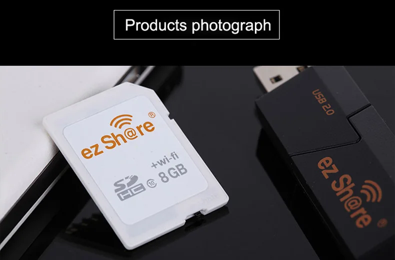 Горячая Распродажа беспроводной WiFi TF Micro SD на SD адаптер камера карта памяти Поддержка 8 ГБ 16 ГБ 32 ГБ карта памяти Micro SD ридер