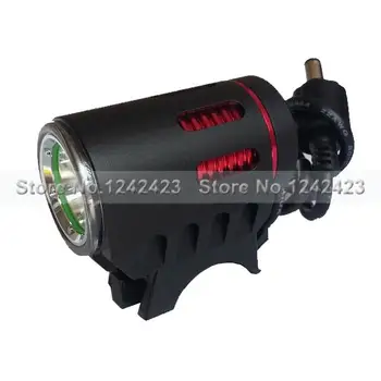 

Securitying Bicycle Head Light XM-L2 LED 4 Modes Front Headlamp Black Without Battery