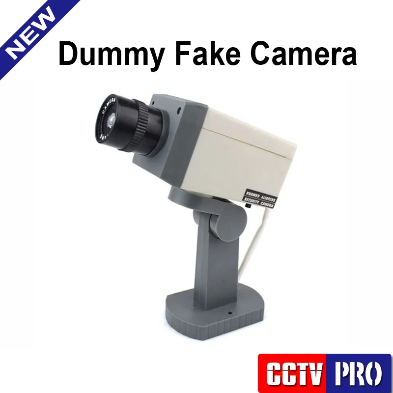 

Fake Dummy CCTV Security Camera Home Scan With Blink LED IR Outdoor Waterproof Fake Camera LED Surveillance