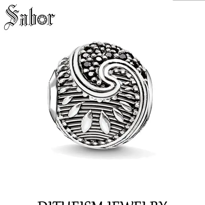 

jewellery DIY Beads Maori Charm 2019 Fashion Silver Jewelry Ethnic Gift Women Men Boy Girl Fit Bracelets Necklace mens