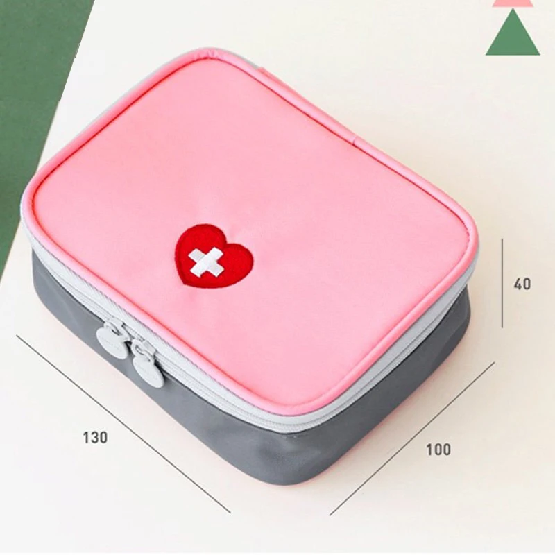 Мини аптечка первой помощи коробка путешествия Портативный медицины посылка набор для оказания первой медицинской помощи коробок для хранения лекарств небольшая коробка-Органайзер