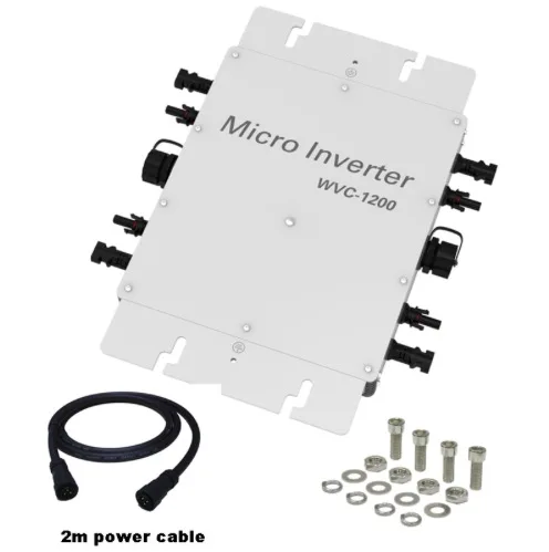 MPPT микро Сетка Tie Inverter1200W чистая Синусоидальная волна солнечный инвертор 22 50V DC