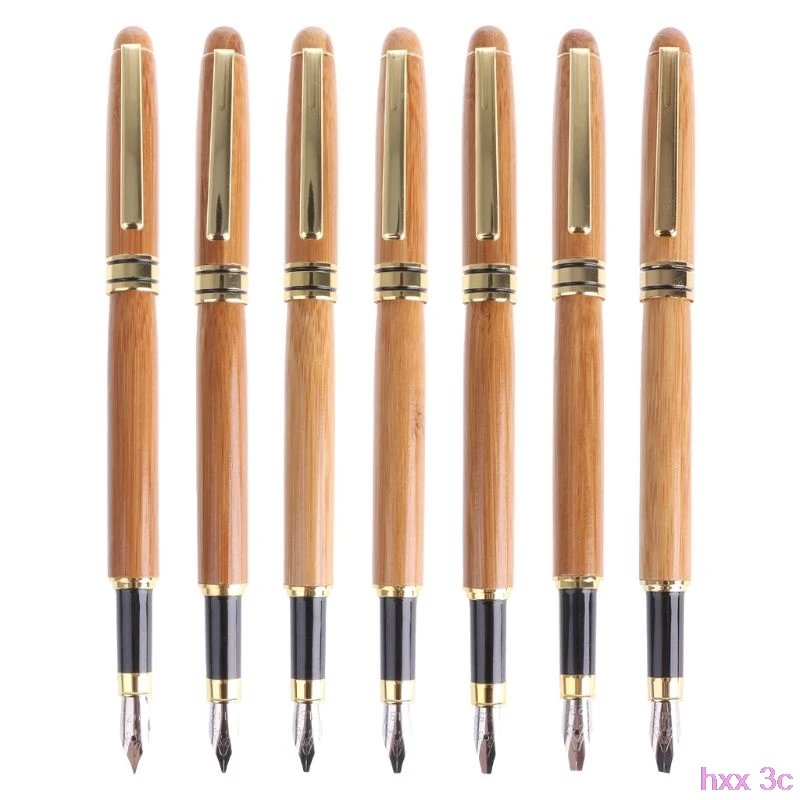 

Bamboo Calligraphy Art Fountain Pen Chisel-pointed Nib 0.7mm-3.0mm Writing Tool