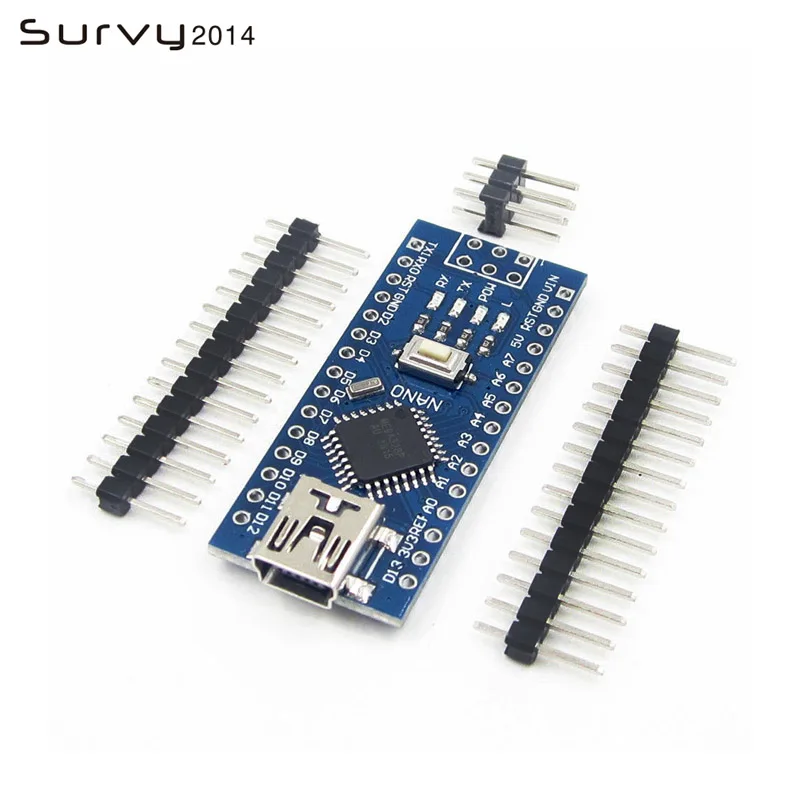 

Nano 3.0 controller compatible with for arduino nano CH340 USB driver with CABLE NANO V3.0 ATMEGA328P