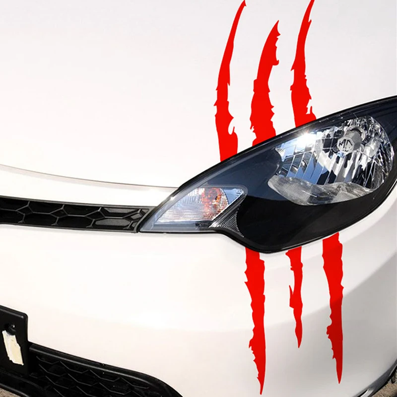 Автомобильная полоска от царапин наклейка на фару monster claw для Nissan Teana X Trail Qashqai Livina