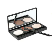 24 часа стойкий для бровей окрашивание косметический натуральный стойкий краска татуировки водонепроницаемый черный порошок