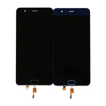 10 шт./лот для Xiaomi Mi Note 3 ЖК-дисплей сенсорный экран дигитайзер стекло+ Модуль сканера отпечатков пальцев Ремонт DHL EMS