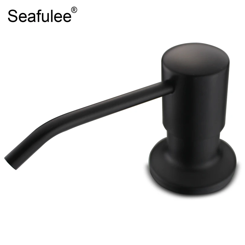 Buy Modern Black Kitchen Sink Soap Dispenser Stainless