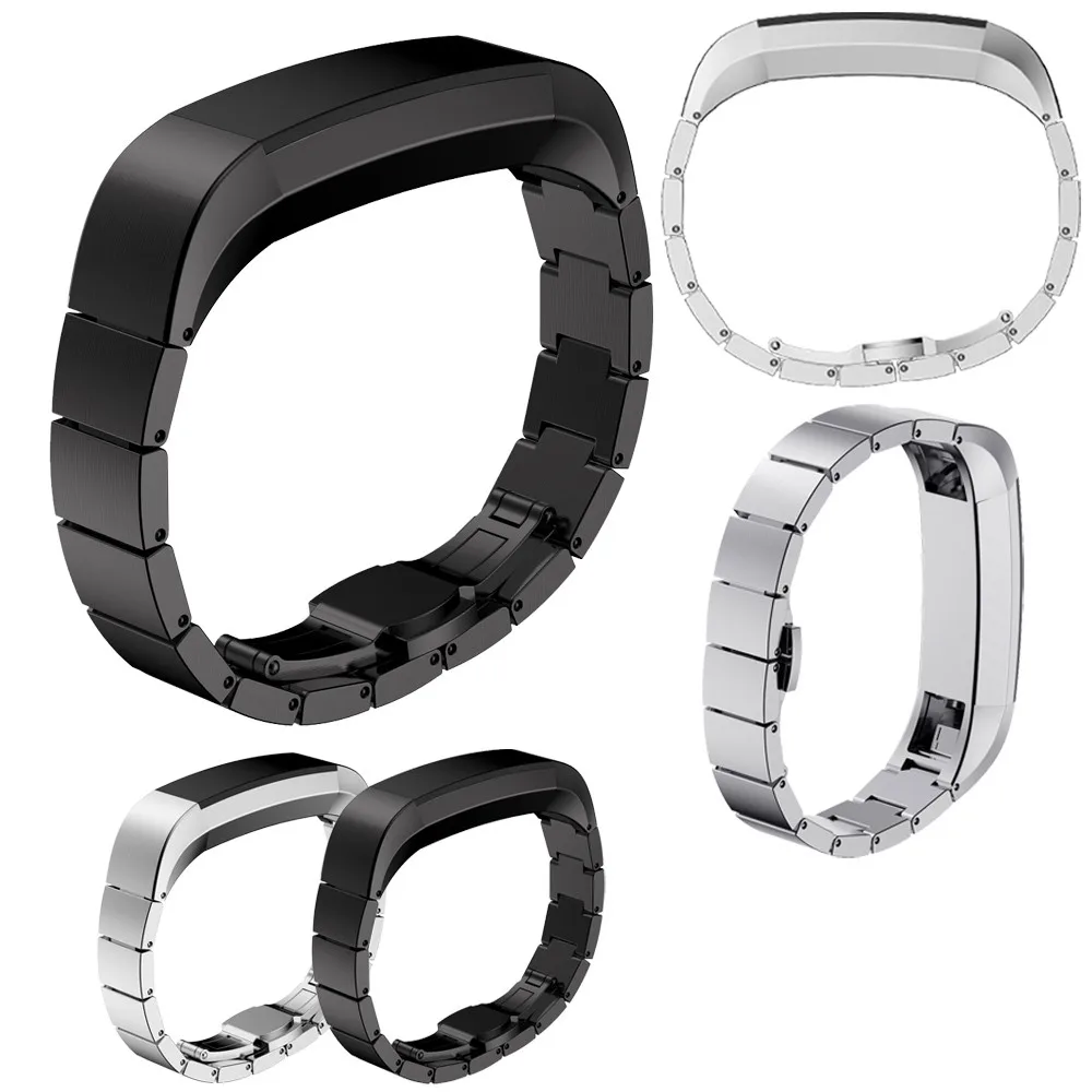WatchBands Metal Stainless Steel WatchBand Wrist strap For Fitbit Alta Smart Watch Replacement WatchBand Watch Straps WatchBands Metal Stainless Steel WatchBand Wrist strap For Fitbit Alta Smart Watch Replacement WatchBand Watch Straps