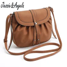 Jiessie & Angela Новый Crossbody сумка винтажная кожаная сумочка модные женские туфли сумки маленький кошелек женская Bolosa оптовая продажа