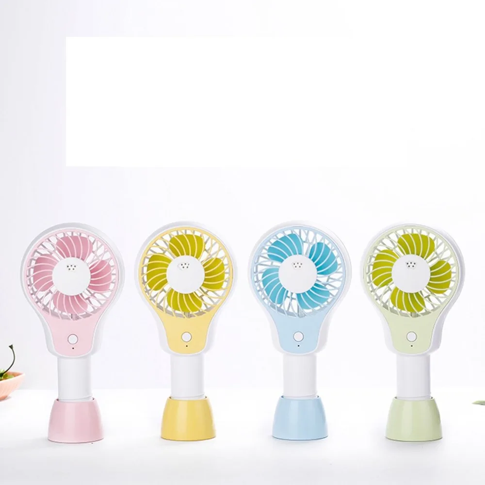 

Bulb aromatherapy small fan handheld mini USB charging Portable Hand Fan Handheld Mini Fan Cooler with aromatherapy