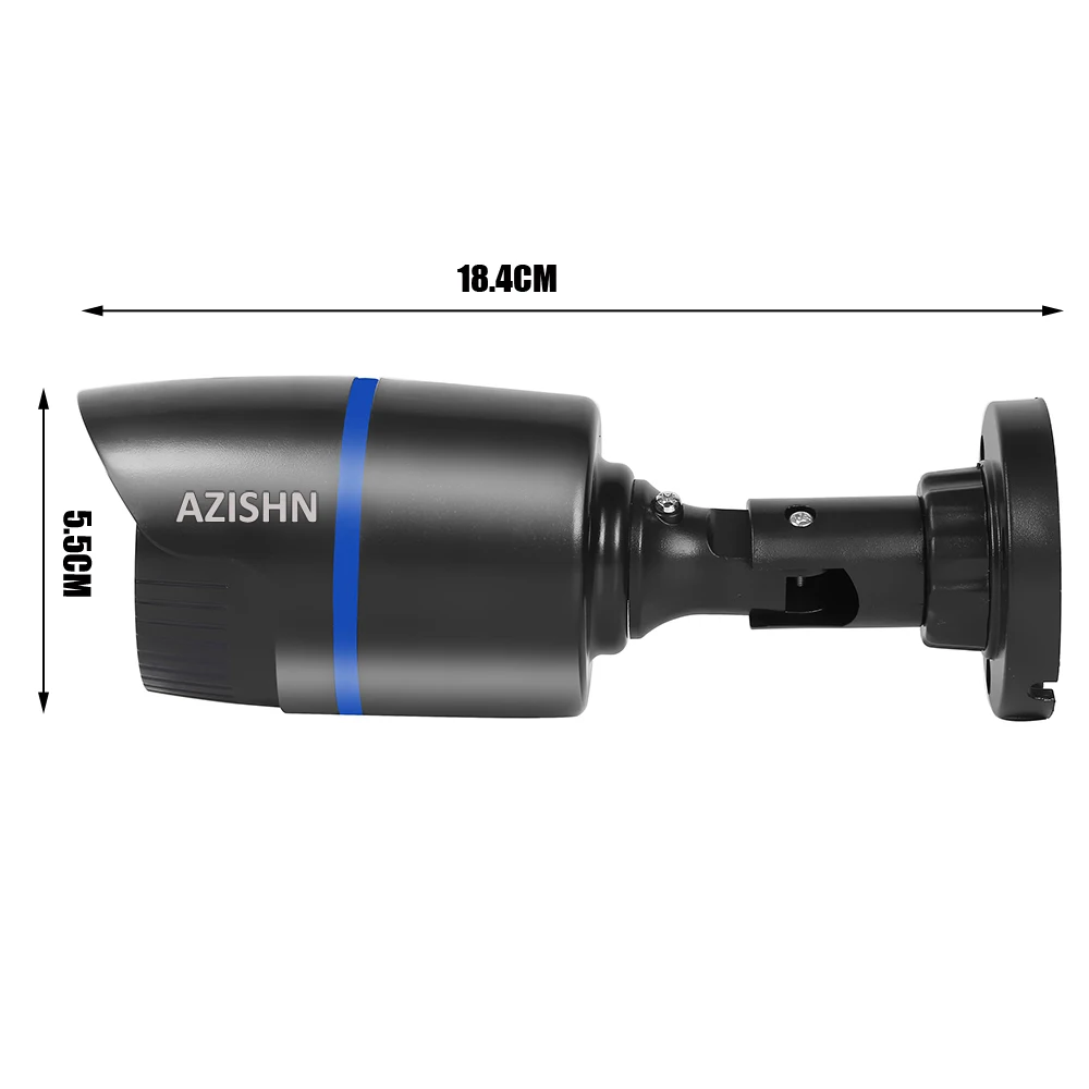 AZISHN HD 720P 960P 1080P ip-камера, аудио вход, внешний микрофон, для безопасности, уличная камера, IP аудио, ONVIF P2P IP Cam