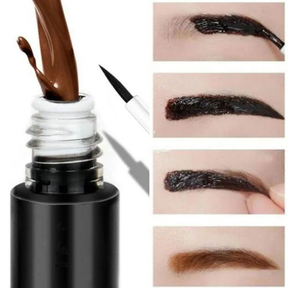 Pro 8g 3 Colors Dye Long Lasting Enhancer Eyebrow Cream Waterproof Eyebrow Gel Peel Off Eyebrow