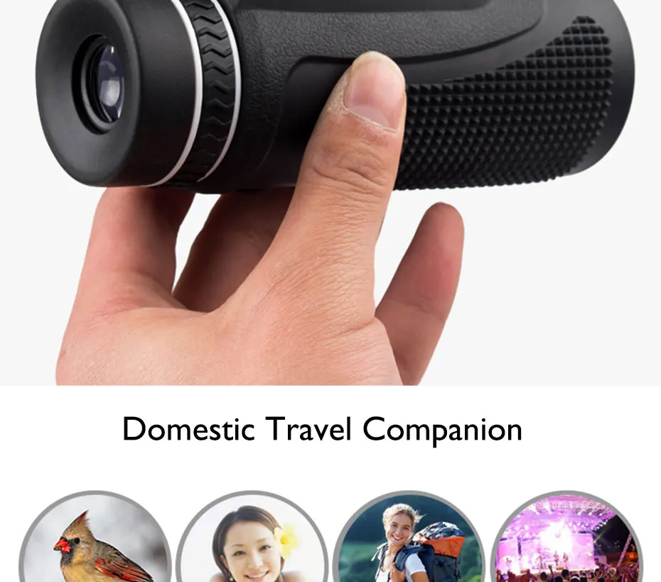 Visão de Alta Brinquedo da Criança Câmera Telescópio Monocular Potência Bak4 Zoom Qualidade Portátil Aves Assistindo Caça Presente hd 40x60 4 High Quality Ferramenta
