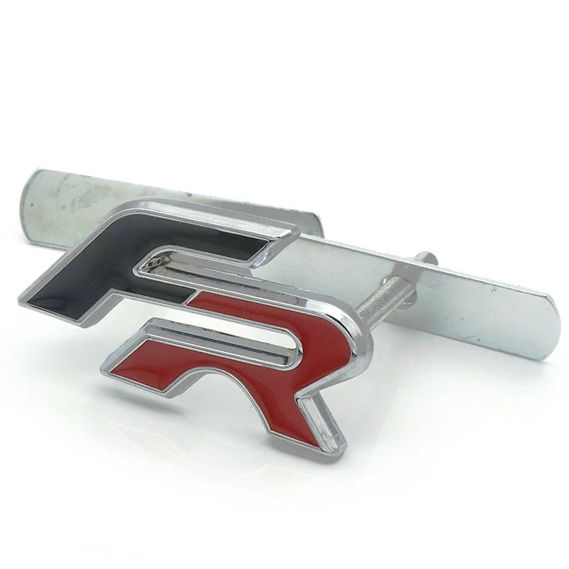 3D металлические FR Авто наклейки Передняя решетка значок эмблема автомобиля Стайлинг для Seat Leon FR+ Cupra Ibiza Altea Exeo формула аксессуар