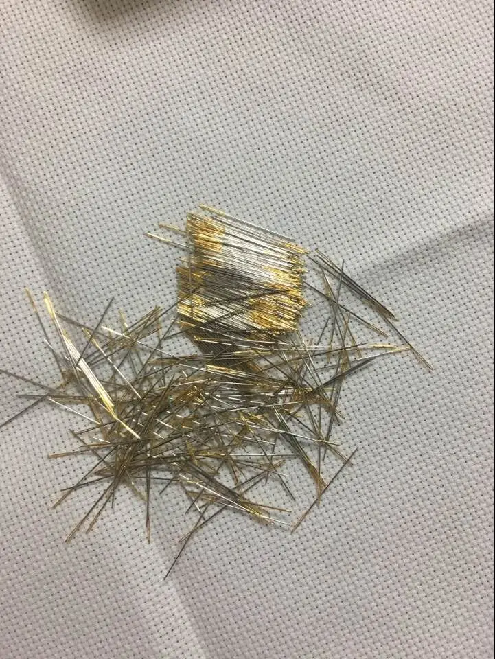 Cross Stitch Tool Electroplate Golden Head Top Quality Bead 26# for 14CT/24# 11CT Embroidery Needles | Дом и сад