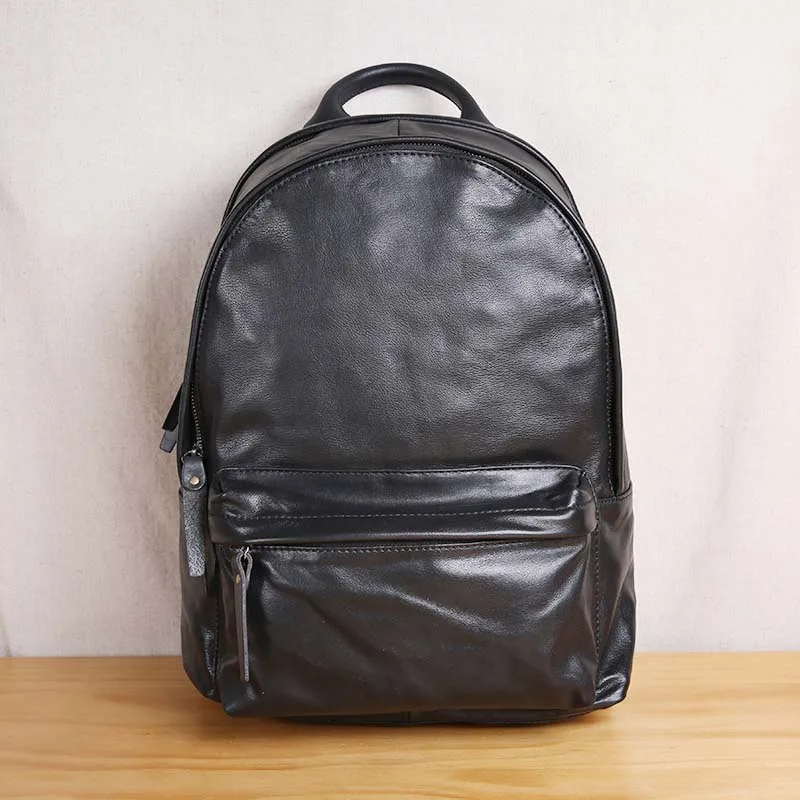 

AETOO The first layer of leather super soft leather large capacity shoulder men's bag backpack computer bag school bag
