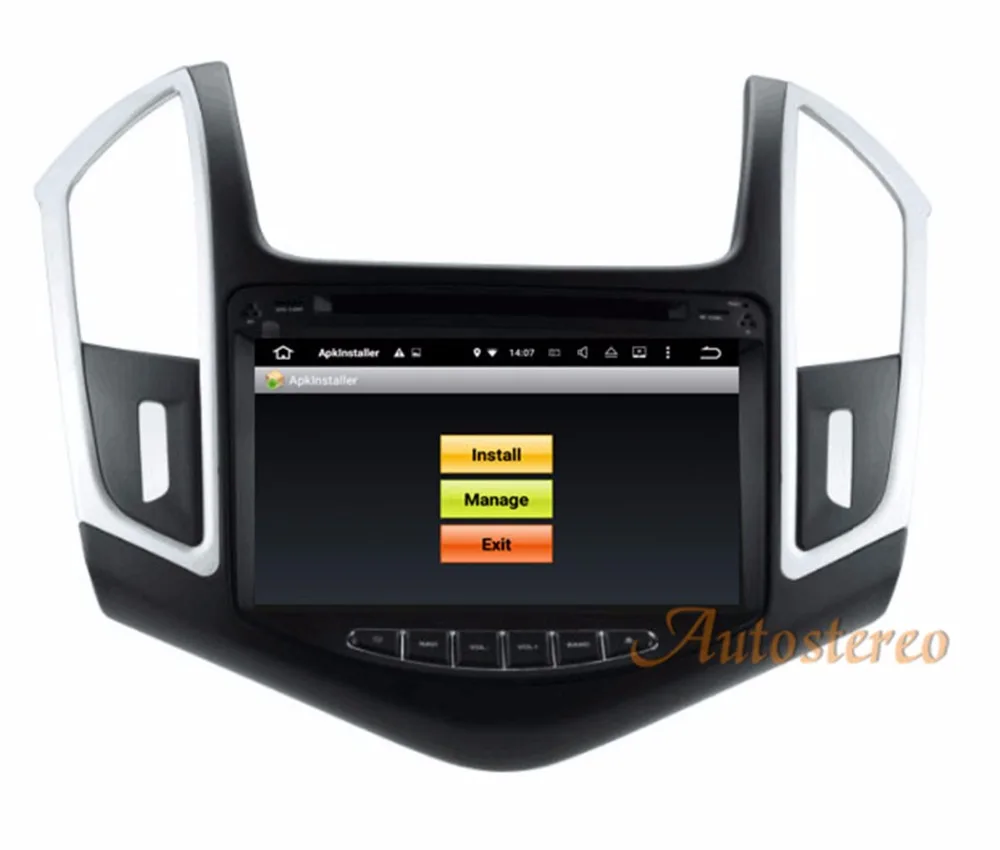Perfect New Android 8.0 7.1 Car GPS Navigation car DVD Player for Chevrolet Chevy CRUZE 2012-2015 Stereo Automedia Headunit Multimedia 5