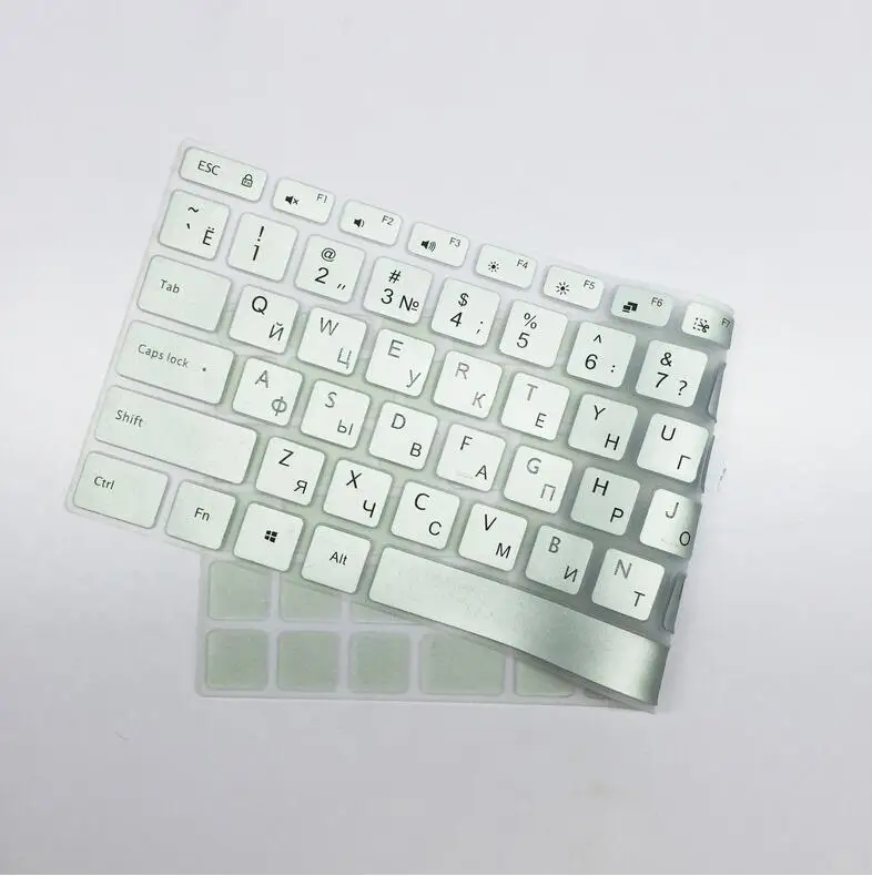 Silicone Waterproof Russian Alphabet Laptop Keyboard Cover for Xiaomi Notebook Pro15.6,Air12.5,Air13.3 inch Laptop Accessories