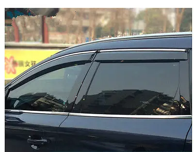 Window Visor Vent Shades Sun Rain Guard 4pcs For Volvo XC60 2009-2015 | Автомобили и мотоциклы