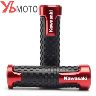Высокое качество Аксессуары для KAWASAKI Z1000 Z900 Z650 ER6N/F Z250 ZX6R 7/8 ''22 мм ЧПУ мотоцикл ручками гоночный руль - Цвет: Red