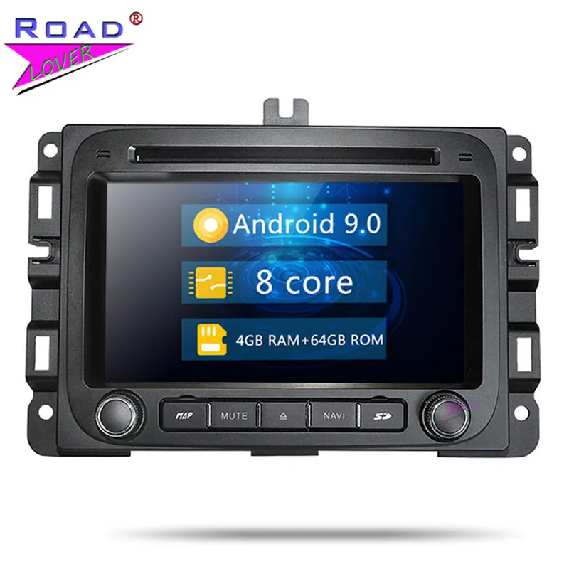 Головное устройство Android 9 0 автомобильный DVD плеер авторадио для Dodge RAM 1500