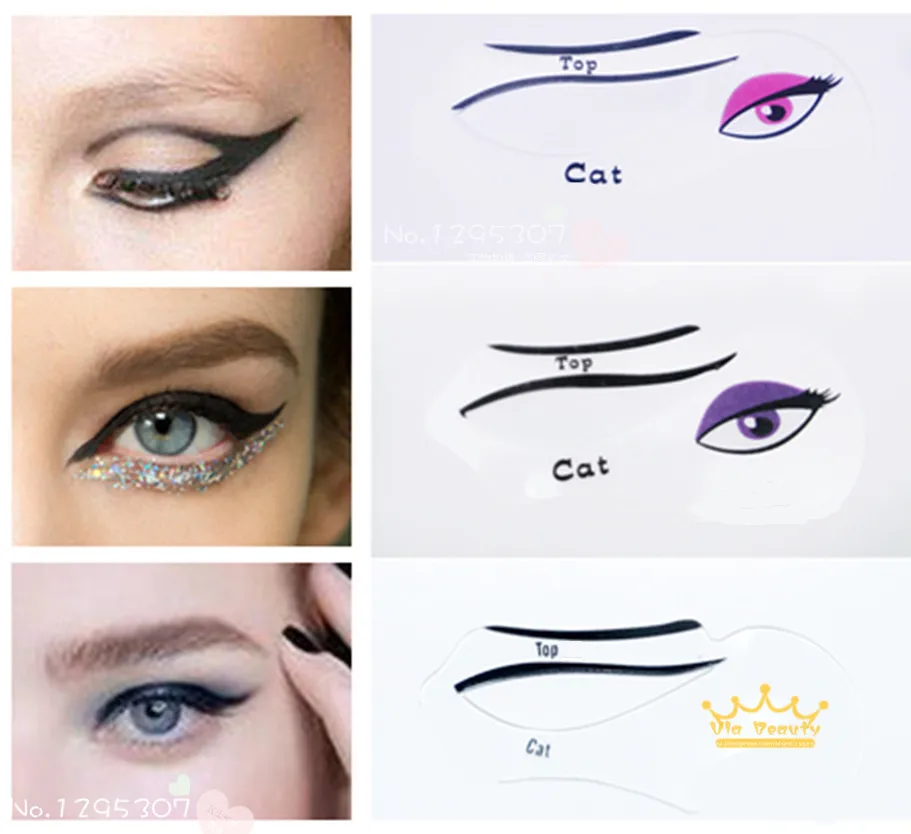 Cat Eye Make-up Printable Stencil picture about Eyeliner Stencil Printable identify Cat Eye Make-up Printable Stencil