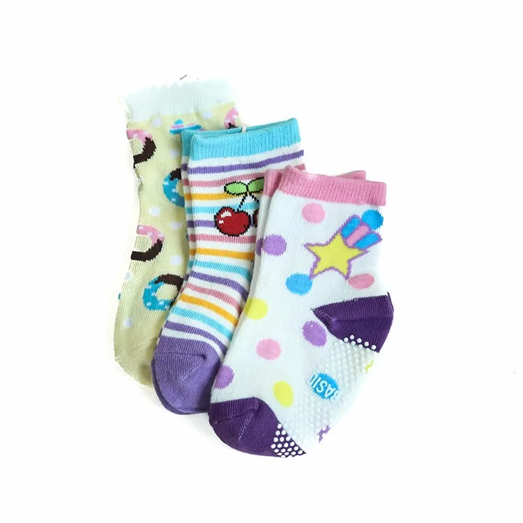 12 пар/лот; детские носки; новые зимние носки-тапочки для маленьких мальчиков и девочек; Meias; носки для маленьких девочек; FD362