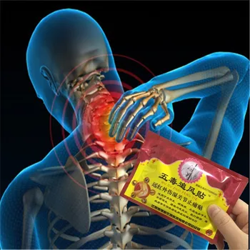 

MIYUELENI 8 pcs Chinese Herbal Medicine Joint Pain Ointment Centipede Venom Essential oil Patches
