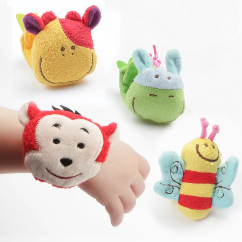 1Pc Animal bébé jouets 0-12 mois peluche bébé hochets bébé jouet dragonne enfants infantile nouveau-né peluche jouet